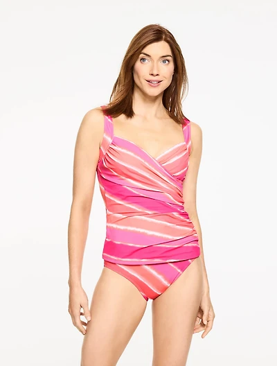 Miraclesuit® Sanibel Tankini - Tie-Dye Stripe