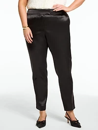 RSVP Satin Slim Leg Pants