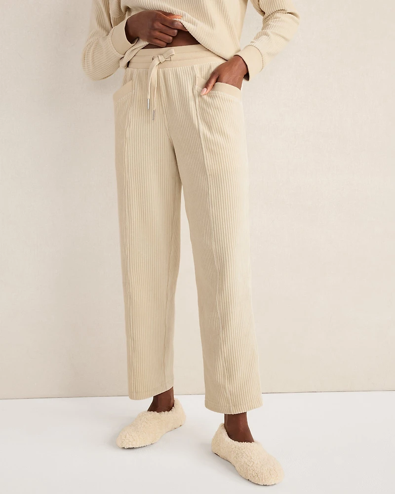 Corded Velour Pants