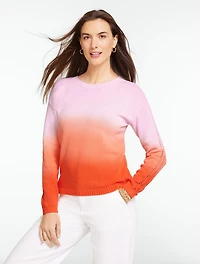 Crewneck Sweater - Dip-Dyed