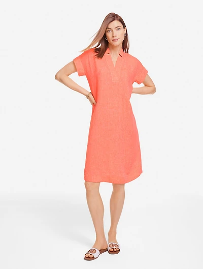 Linen Shift Dress