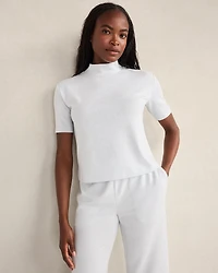 Cozy Knit Mockneck Top