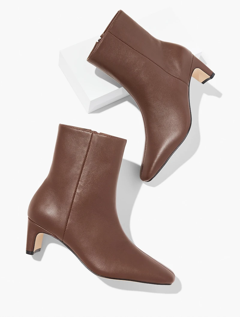 Galen Nappa Ankle Boots