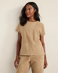 Suede Tee