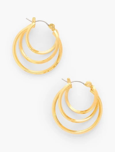 Entangled Hoop Earrings