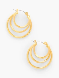 Entangled Hoop Earrings