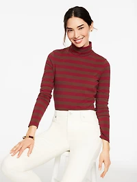 Classic Turtleneck - Barnet Stripe