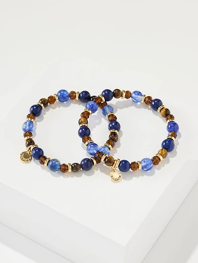 Bead Collection Stretch Bracelet Set