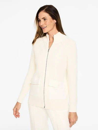 AirKnit Stretch Sweater Jacket