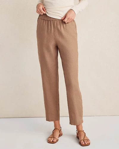Everweave Linen Tapered Pants
