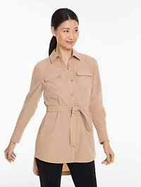 Journey Ripstop Tie-Waist Shirt Jacket