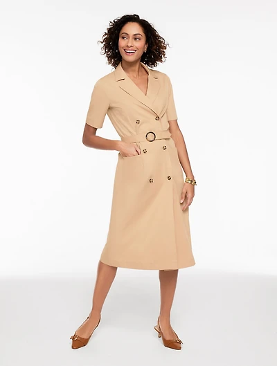 Twill Shirtdress