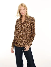 Non-Iron Shirt - Lavish Leopard
