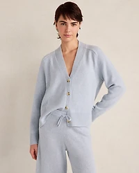 Cashmere Saddle Shoulder Cardigan