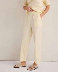 Organic Cotton Twill Tapered Pants