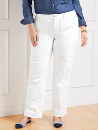 Patch Pocket Classic Jean Trousers