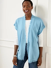 Sleeveless Cardigan