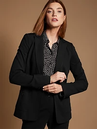 Luxe Italian Knit Blazer
