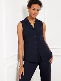 Easy Travel Peplum Vest