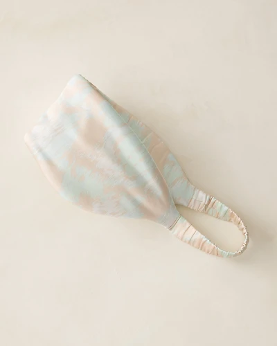 Washable Silk Printed Puffer Eye Mask