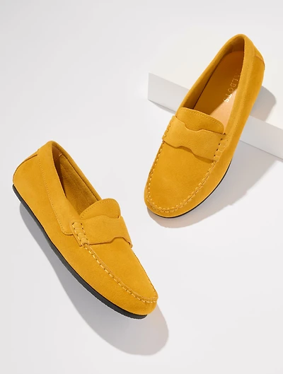 Parker Suede Moccasins