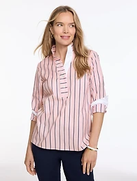 Non-Iron Popover - Breezy Stripe