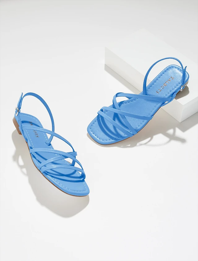 Liana Strappy Nappa Sandals