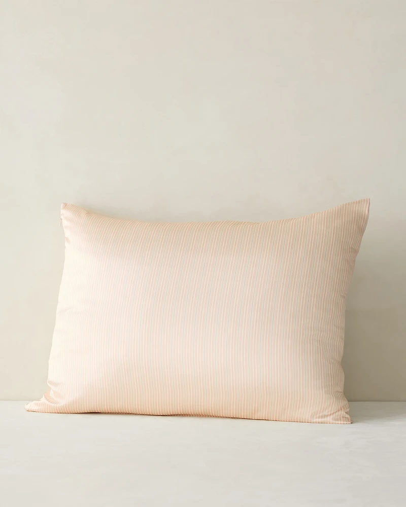 Washable Silk Multi Stripe Pillowcase