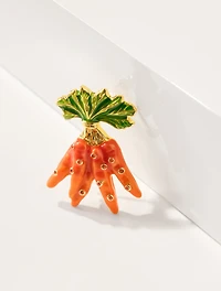Carrot Bundle Brooch