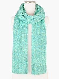 Shaker Stitch Scarf - Marl