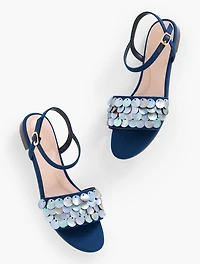 Keri Paillette Embellished Sandals