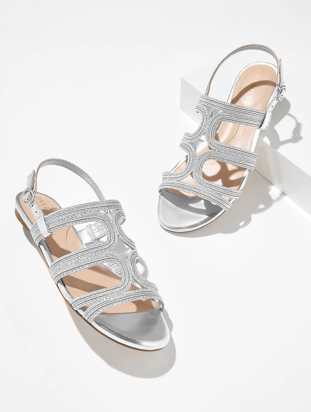 Kalen Raffia Cord Sandals