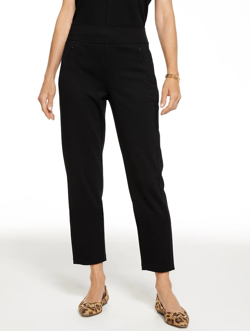 Passport Ponte Tapered Leg Pants