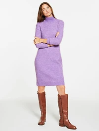 Turtleneck Sweater Dress