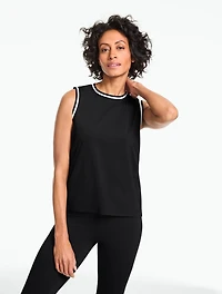 Floral Lace Mesh Tank
