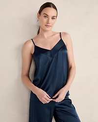 Washable Silk Double V Sleep Cami