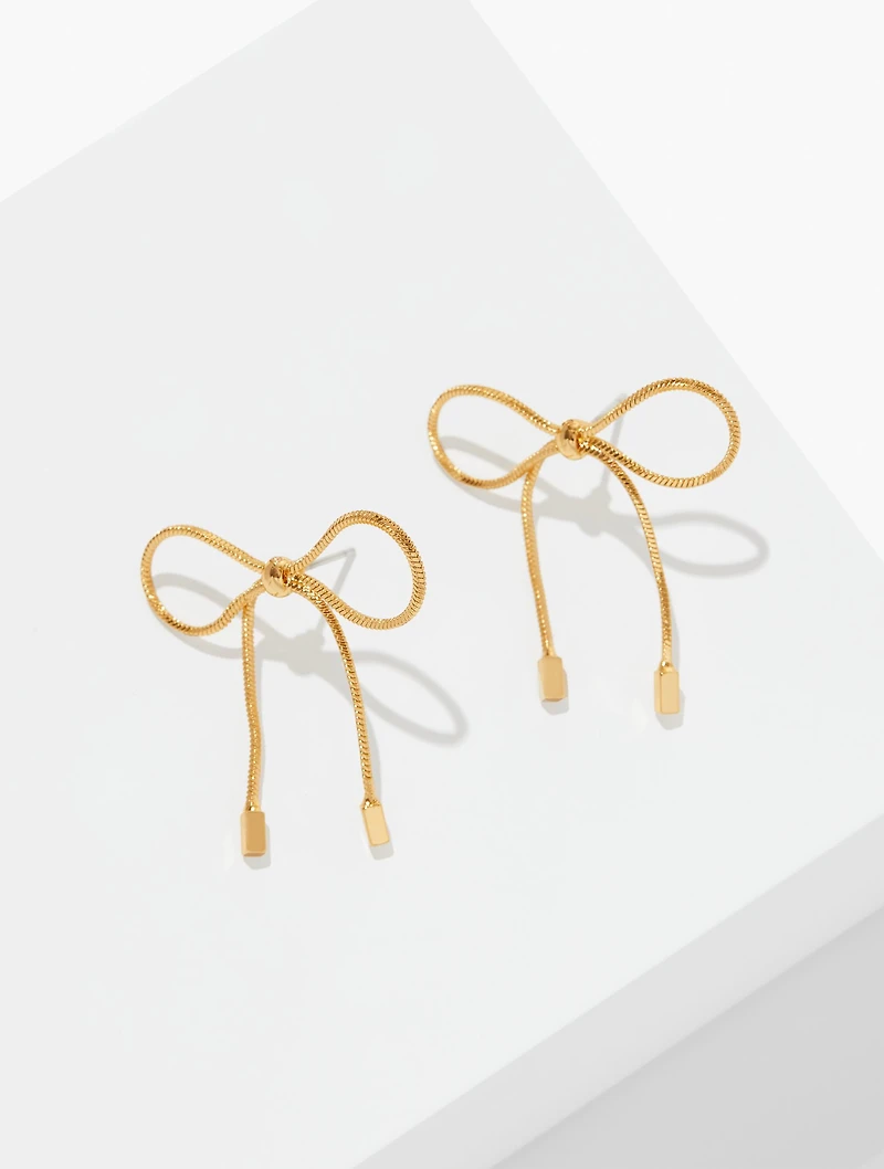 Bow Stud Earrings