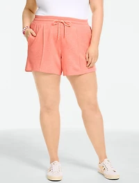 AirKnit Stretch Shorts - Coral Heather