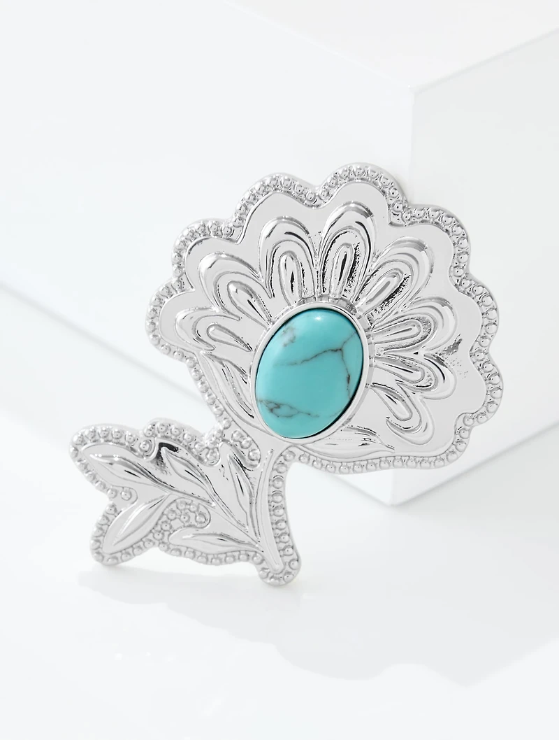 Paisley Frond Brooch