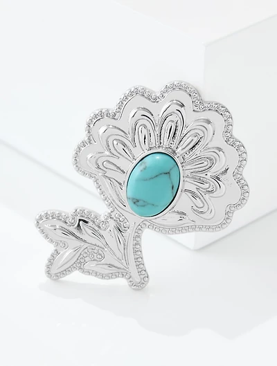 Paisley Frond Brooch