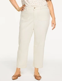 Straight Ankle Jeans