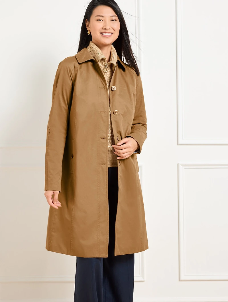 Fresh Poplin Coat
