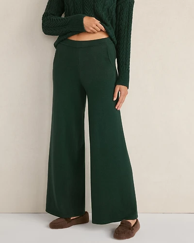 Organic Cotton Wide Leg Pants
