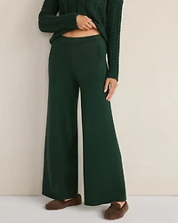 Organic Cotton Wide Leg Pants