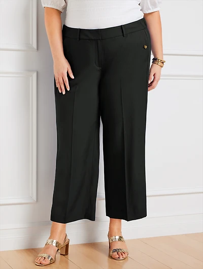 Super Easy Wide Crop Pants