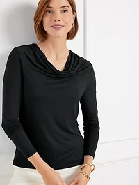 Cowl-Neck Top