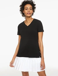 Supersoft Jersey Short Sleeve V-Neck Tee