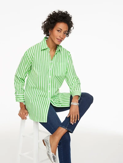 Everyday Relaxed Shirt - Airy Stripe