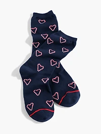 Candy Cane Trouser Socks