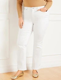 Barely Boot Jeans -  White